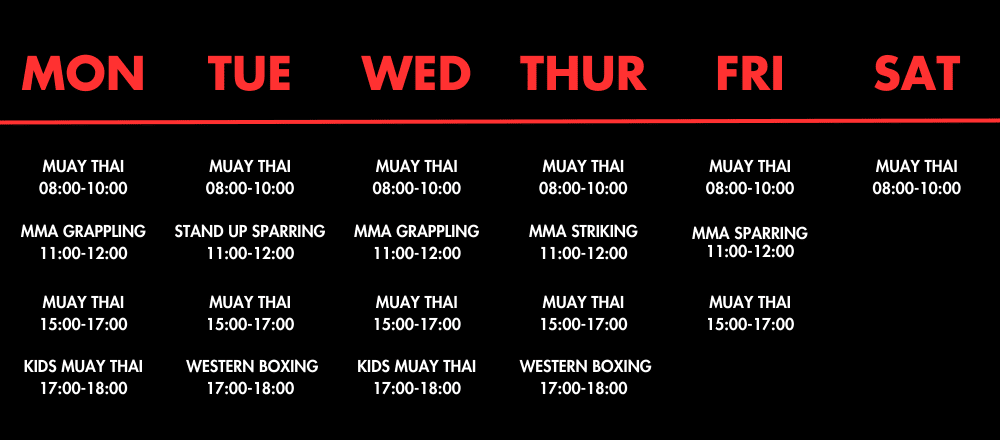 Muay Thai MMA Class Southside MMA Phuket
